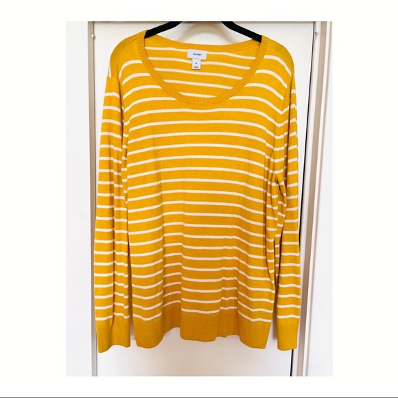OLD NAVY Women’s Mustard/Yellow Lightweight Pullover Sweater (Size XL) - Picture 4 of 12